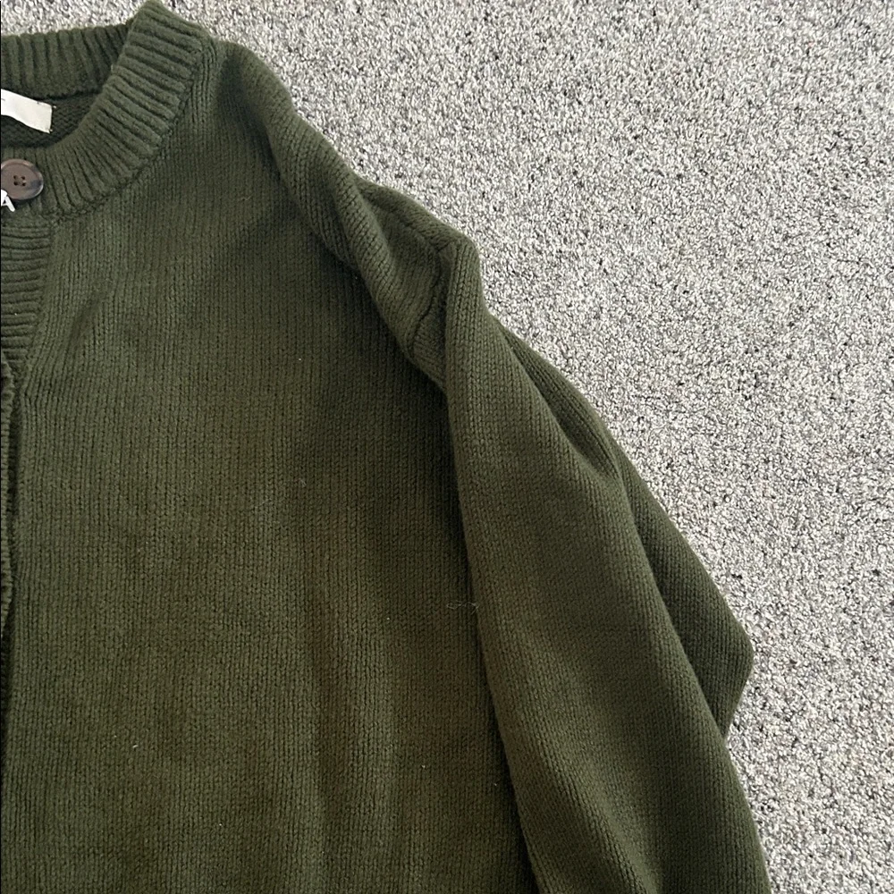BNWT LOFT Women's Green Cardigan - Picture 5 of 5